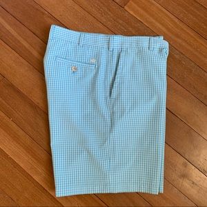 Peter Millar Wicking Flat Front Shorts